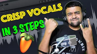 Get Crisp Clear Vocal in 3 Steps - FL Studio Vocal Mixing #JeetuBeats