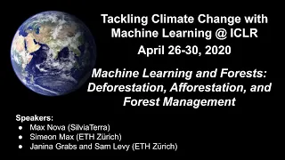 Machine Learning and Forests: Deforestation, Afforestation, and Forest Management