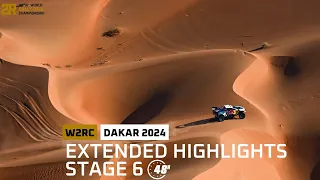 Extended Highlights - Stage 6 pt1 - Dakar 2024 - #W2RC