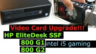 Video Card Upgrade HP Elite 800 G1, HP Elite 800 G2, 600 G1  Small Form Factor Desktop
