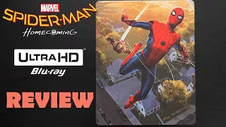 Spider-Man Homecoming 4K | 3D Bluray Review | Best Buy Steelbook Unboxing