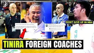 TINIRA ni COACH CHOT mga Foreign Coaches ! Too much Politics sa Basketball  Kai wag susuko sa NBA !