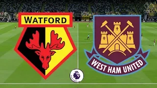 Premier League 2018/19 - Watford Vs West Ham - 12/05/19 - FIFA 19