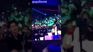 WANNA ONE Daniel Reaction to Bts's Mic drop at MAMA 2017 in HongKong