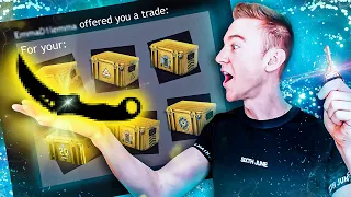 I opened all the cases you sent me & sent back the skins...