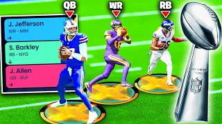 Can A Fantasy Football Team WIN The Super Bowl In Madden 24?