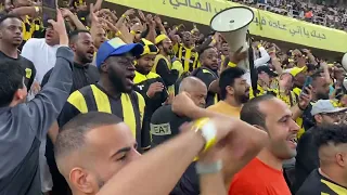 طرب رابطة الاتحاد امام الفيحاء حمدان مغربي 💛🖤