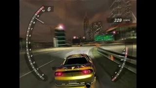 NFSU2 Drag Yellow rx7 north freeway reverse 26.57 + wheelie (2024)