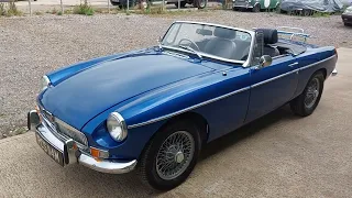 1973 MG MGB Roadster fully restored, lovely car