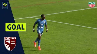 Goal Mamadou Lamine GUEYE (15' - FC METZ) NÎMES OLYMPIQUE - FC METZ (0-1) 20/21