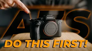 Beginners Guide To The Sony A7S iii - FULL Hybrid Setup Guide!