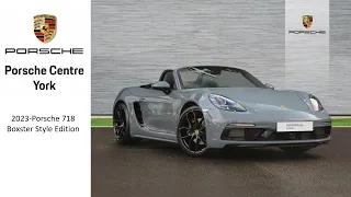 2023-Porsche 718 Boxster Style edition