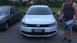 Счастливый клиент и его VW Jetta из Грузии