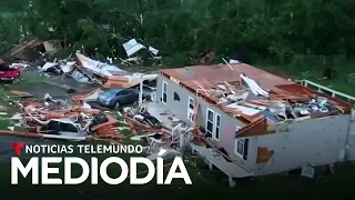 Los tornados causan muertes y dejan escenas insólitas en el Sureste del país