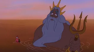 Triton Convierte A Ariel en Humana | la Sirenita 1989