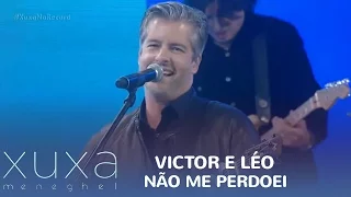 Victor e Léo cantam "Não Me Perdoei" no palco da Xuxa