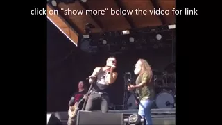 BEHEMOTH's "Nergal" sang Slayers' song "Evil Has No Boundaries" at Slayer soundcheck Aug 17th!