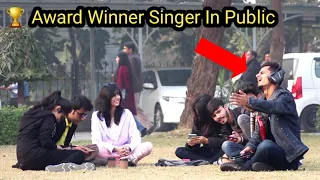 Award Winner Singer In Public - Funny Prank