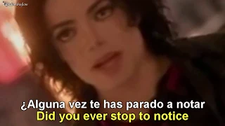 Michael Jackson - Earth Song [Lyrics English - Español Subtitulado]