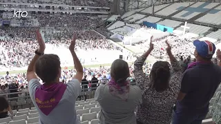 Messe du pape : la joie au stade Vélodrome