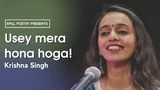 "USEY MERA HONA HOGA" by Krishna Singh | ये खत उसके लिए है | Hindi Poetry | Spill Poetry