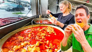 First Day in Portugal!! 🇵🇹 KING OF SANDWICHES - Portuguese Street Food in Porto!