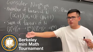 basic number theory facts for math competition (Berkeley mini Math Tournament)