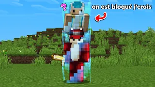 J'ai survécu 7 jours dans une Bordure de 1x1 sur Minecraft..