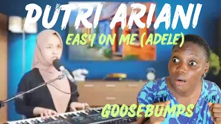 Easy On Me - Adele Putri Ariana Cover || Video Reaction