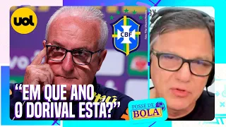 DORIVAL FALAR DO NEYMAR COMO UM DOS TRÊS MELHORES DO MUNDO SÓ PODE SER PIADA!, DISPARA MAURO CEZAR