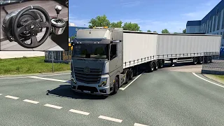 Frankfurt To Munich - Euro Truck Simulator 2 | Steering Wheel + Shifter Gameplay