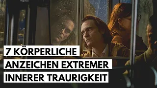 7 körperliche Anzeichen extremer innerer Traurigkeit.