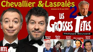 Chevallier & Laspalès de retour aux Grosses têtes (25 août 2010)