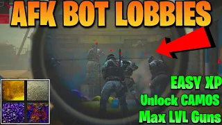 How to get ORION CAMO in only 1 DAY... AFK BOT LOBBIES IN MW2 (100% WORKING for CONSOLE & PC)