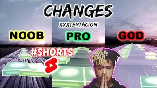 XXXTENTACION - Changes - Noob vs Pro vs God (Fortnite Music Blocks) #shorts