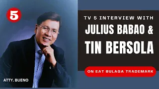 EAT BULAGA ISA BANG COPYRIGHT O TRADEMARK? | GUESTING @ TV 5 | TVJ DABARKADS.