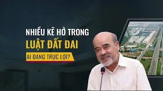 GS Đặng Hùng Võ: Rất nhiều sai sót chồng chất tạo ra kẽ hở để trục lợi từ đất đai | VTC Now