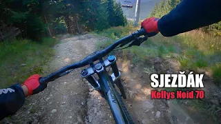 Budu v bikeparku rychlejší na sjezďáku? Zkusil jsem Kellys Noid 70