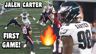 Jalen Carter ‘DESTROYED’ the Patriots! 🔥 2023 Eagles Vs Patriots NFL Week 1 highlights