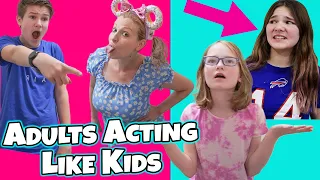 PARENTS ACTING LIKE KIDS! WE CALLED  @Carlaylee FOR HELP!​