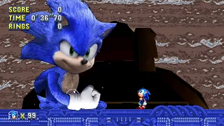 Sonic Movie Redesign + Previous Version Mania Plus Mod