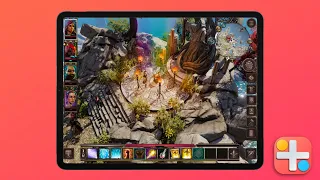 Divinity Original Sin II: Definitive Edition on iPad Pro 11" | First 30-minutes of Gameplay