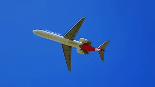 717 Overhead Takeoff from Gold Coast