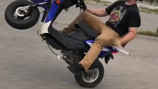 Scooter wheelies