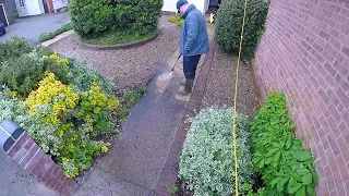 Pressure / jet washing with Karcher K4