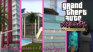 GTA Vice City: The Definitive Edition (PC) - All Safehouses (+Easter Egg)