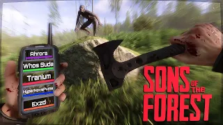 5 IDIOTS SURVIVE Sons of The Forest - Part 2