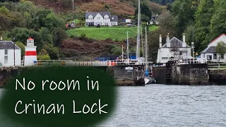 Sailing to Crinan and Storm Agnes