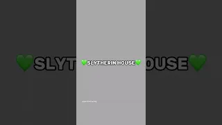 💚💚SLYTHERIN HOUSE EDIT💚💚 | Hogwarts House | Harry Potter | #intoduction #shorts #edit #slytherin