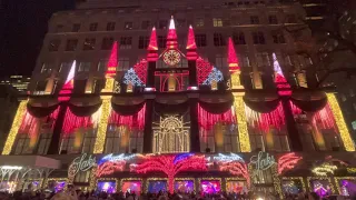 The Holiday Light Show 2021 for Saks Fifth Avenue